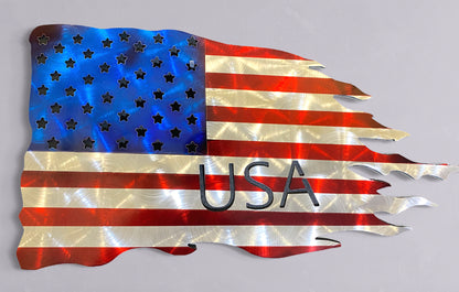 USA FLAGS + options in style and size Pete Koza Metal Art