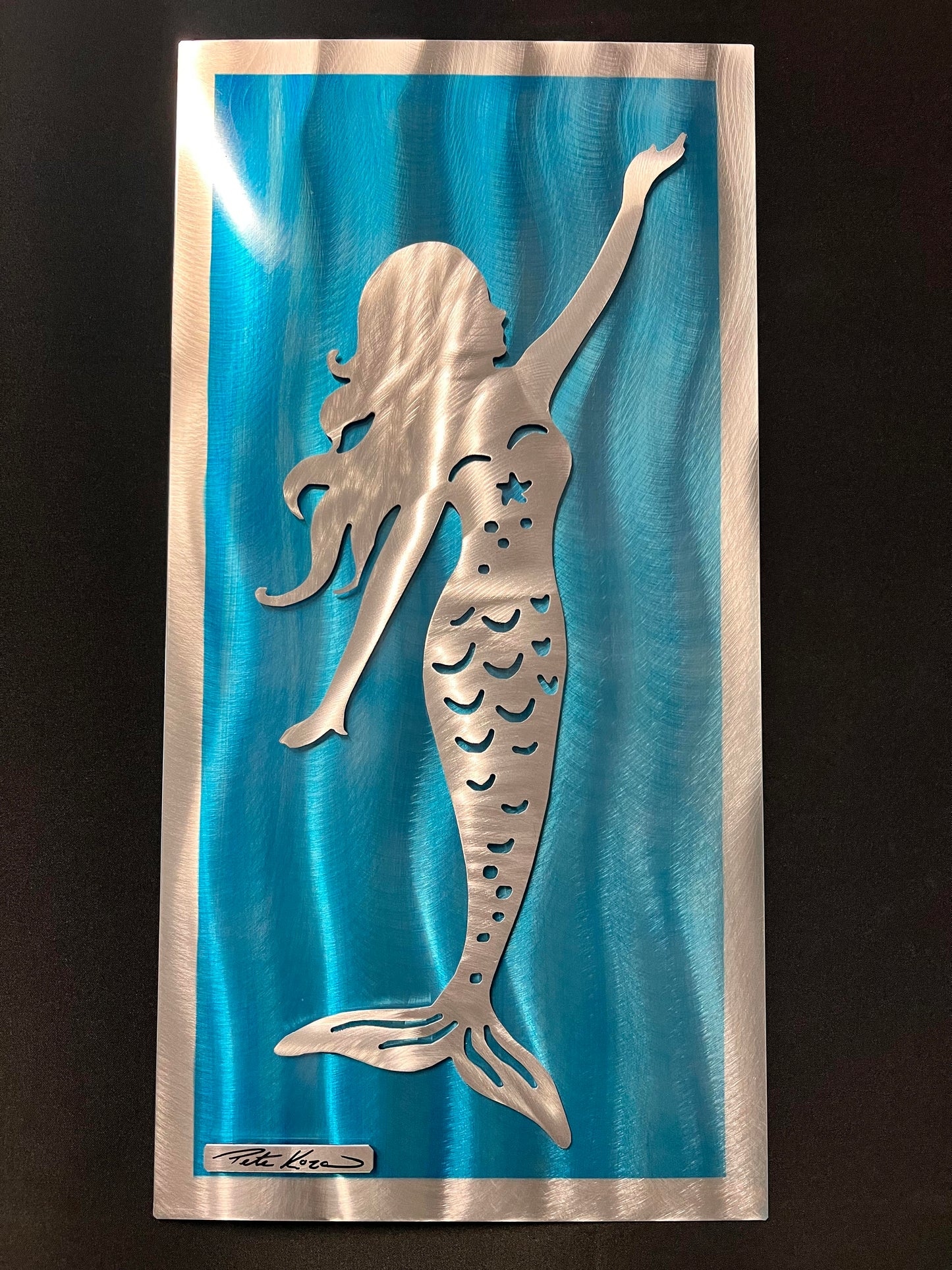 Mermaid Scene PETE KOZA METAL ART