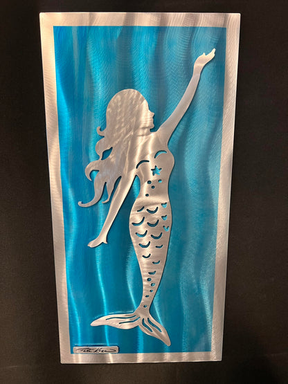 Mermaid Scene PETE KOZA METAL ART