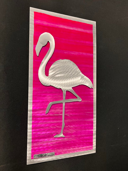 Flamingo Scene PETE KOZA METAL ART