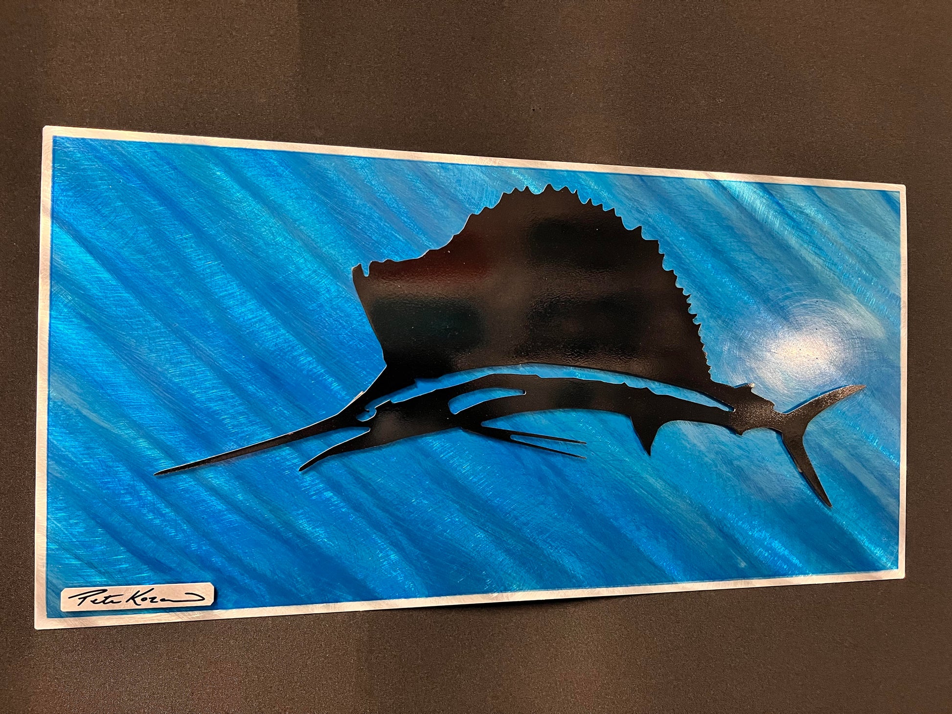 Sailfish Scene PETE KOZA METAL ART