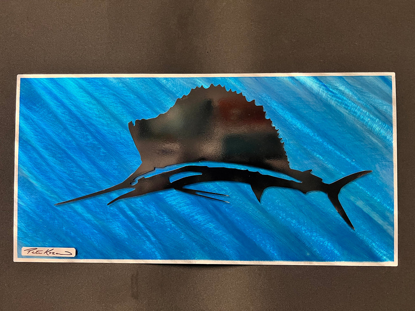 Sailfish Scene PETE KOZA METAL ART