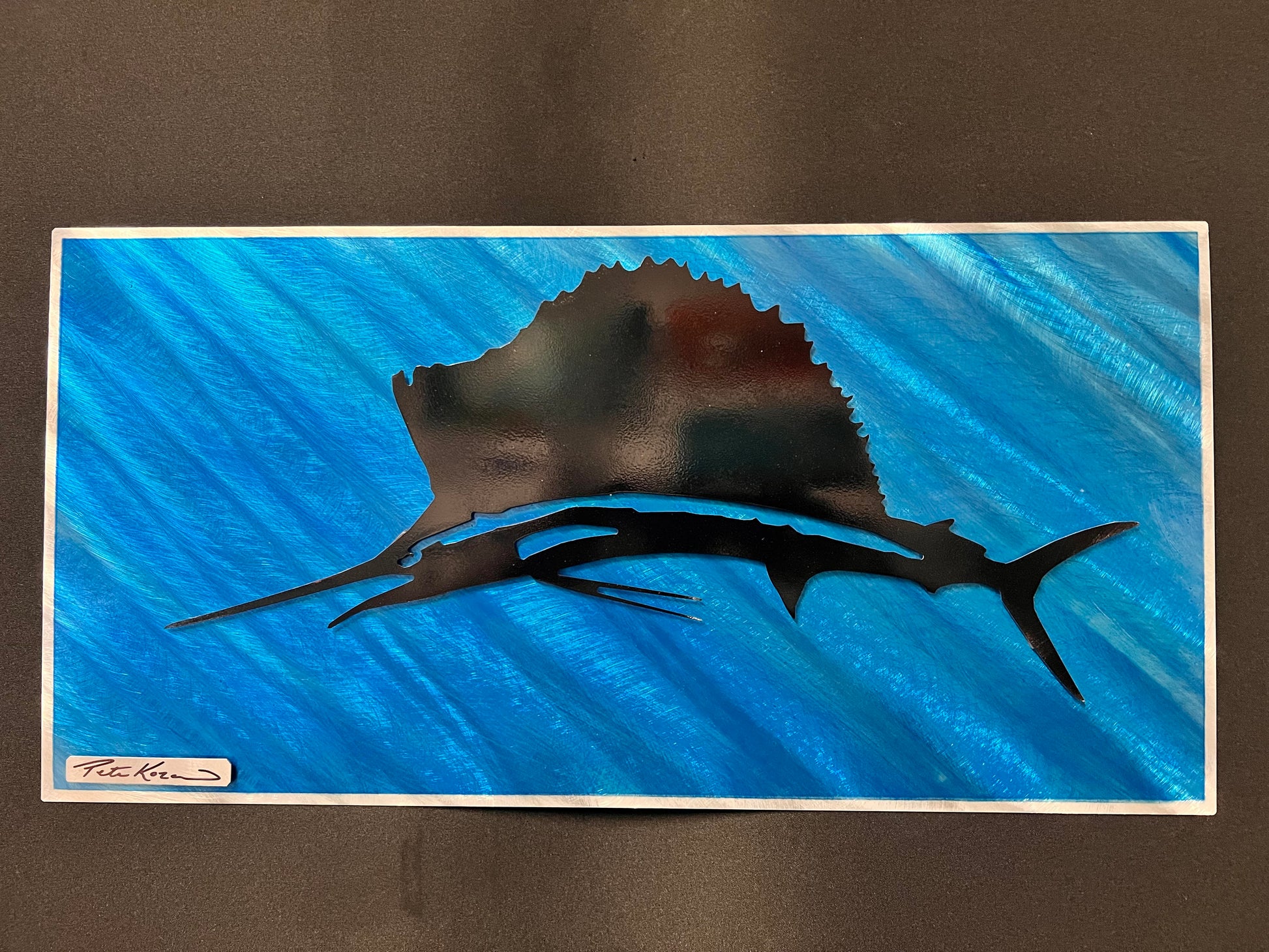 Sailfish Scene PETE KOZA METAL ART