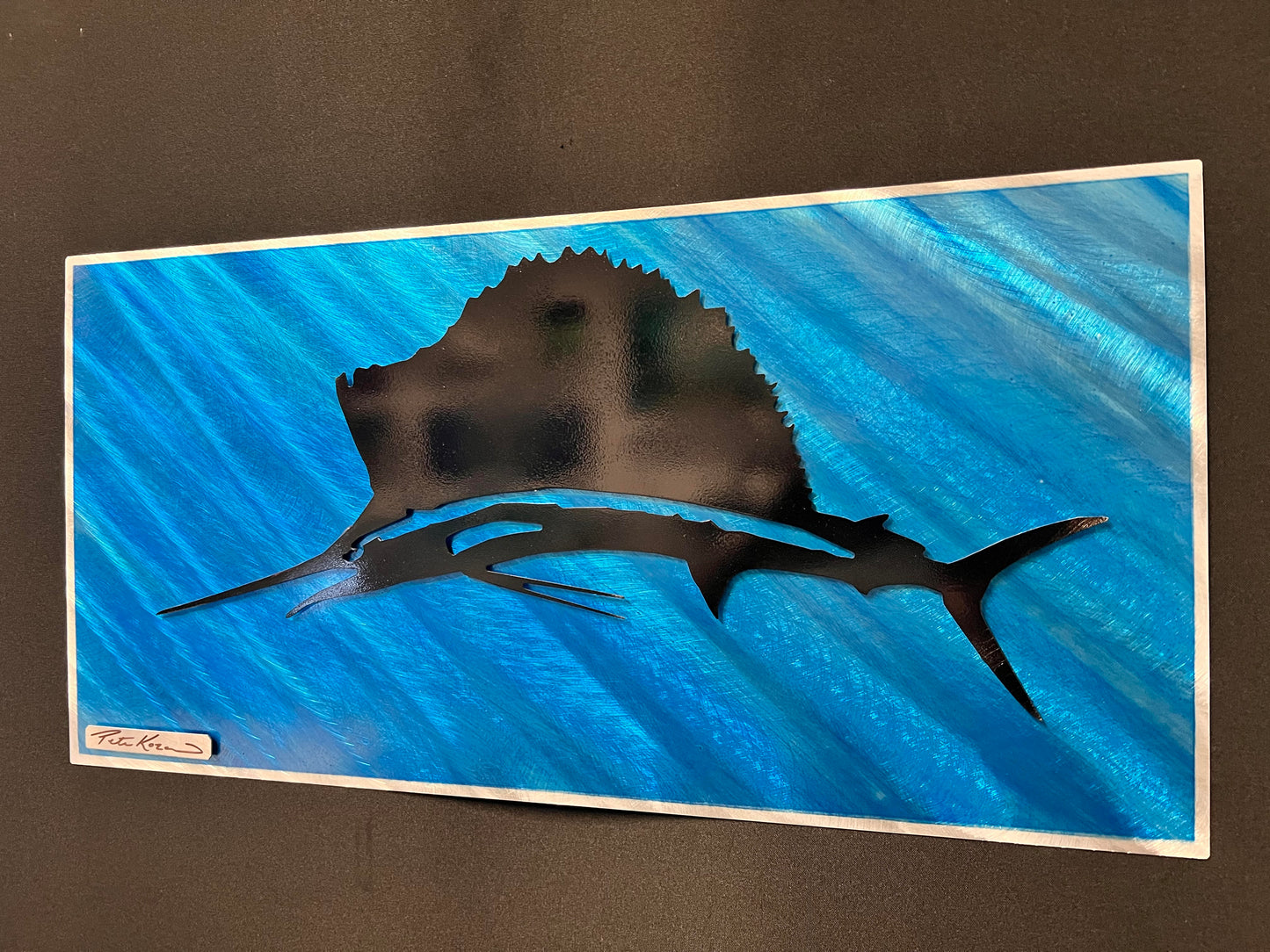 Sailfish Scene PETE KOZA METAL ART