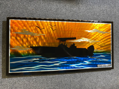 Summer Boat Vibes PETE KOZA METAL ART